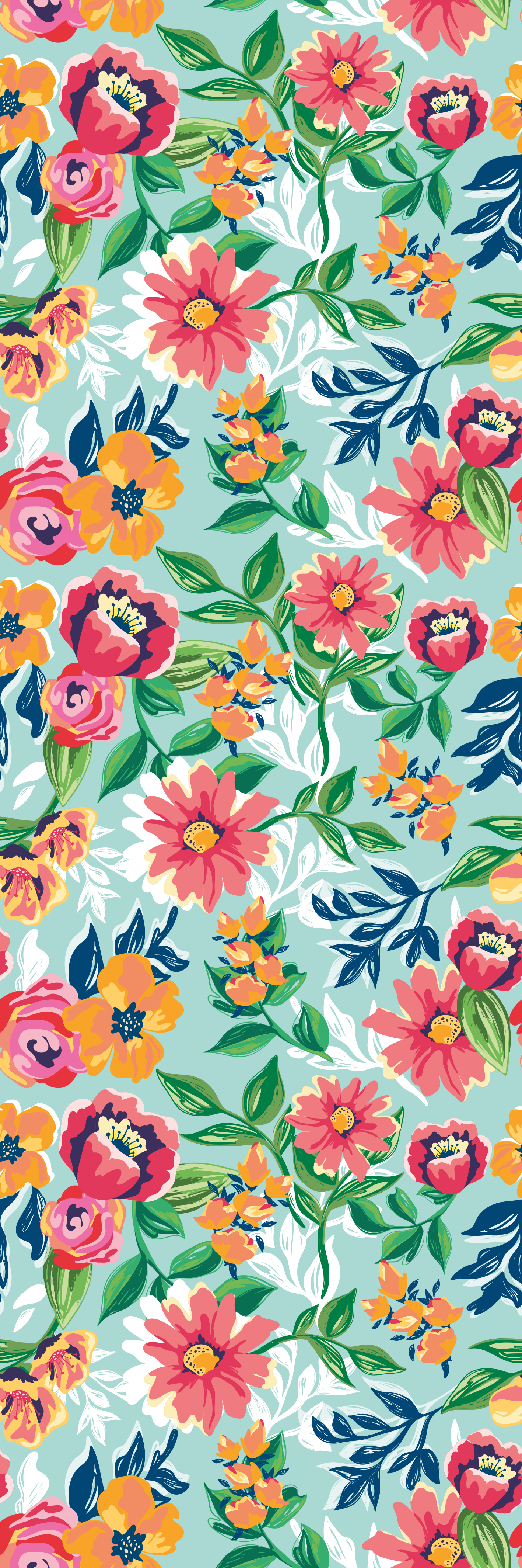 Nature rug with vibrant wilderness design - TenStickers