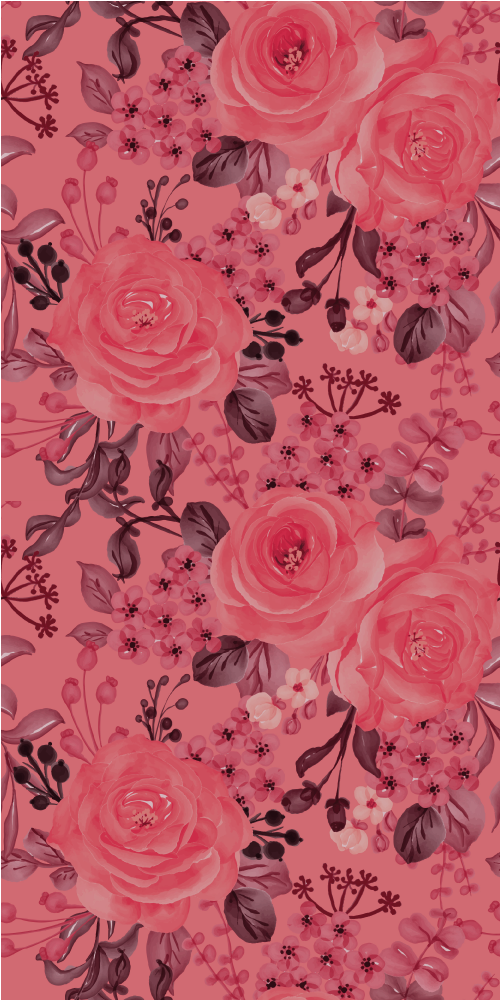 Nature rug harmony blooms - TenStickers