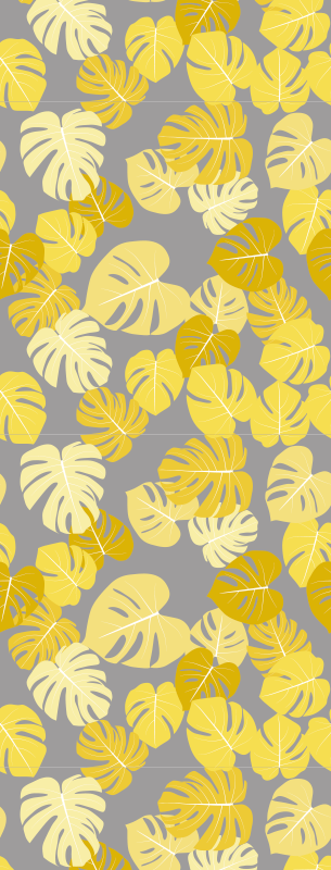 Nature rug in pantone monstera leaf green - TenStickers