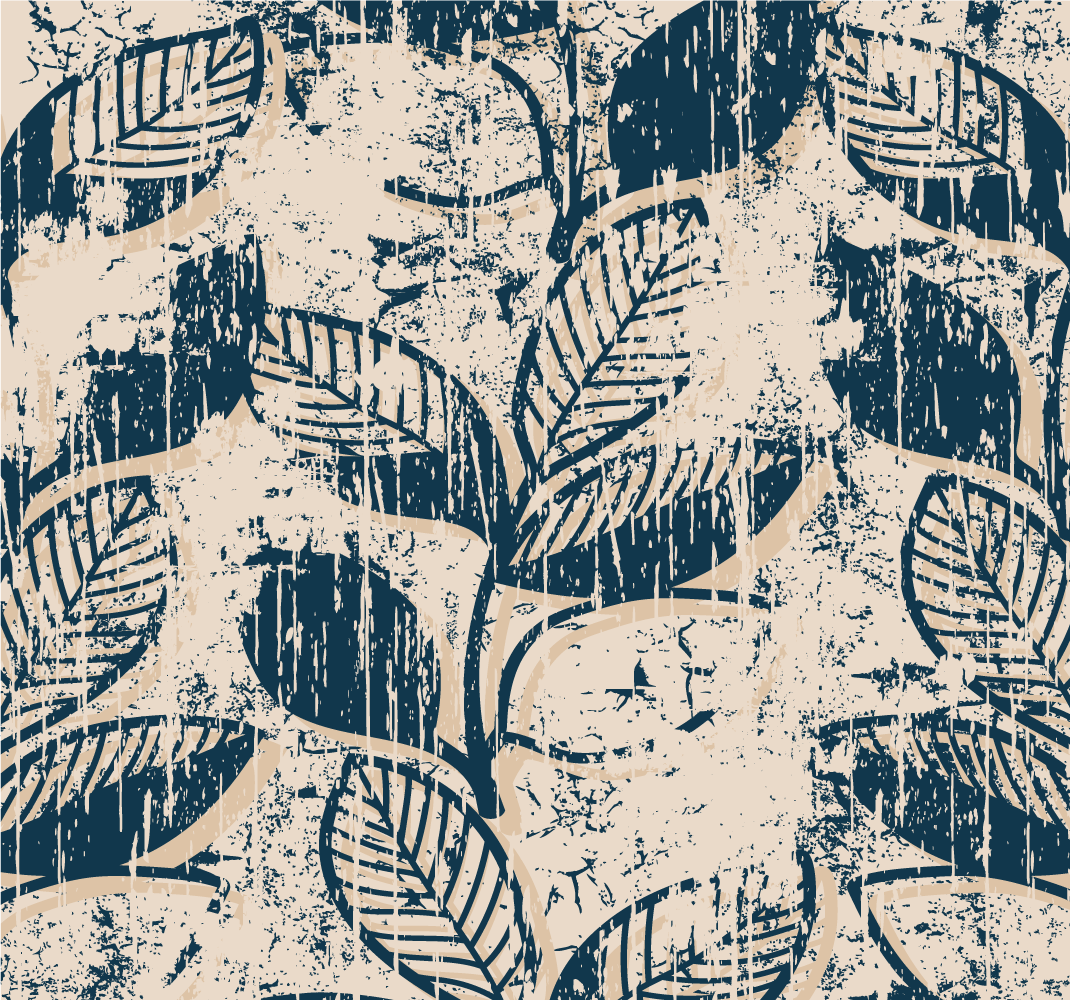Vintage rug in distressed vintage style - TenStickers