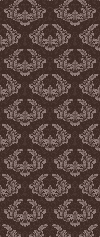 Vintage rug seamless damask pattern design - TenStickers