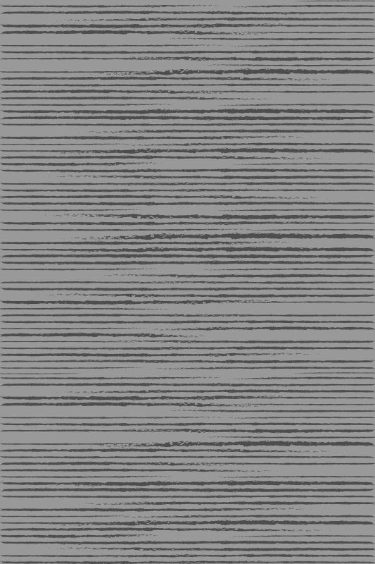 Modern rug in striped gray - TenStickers