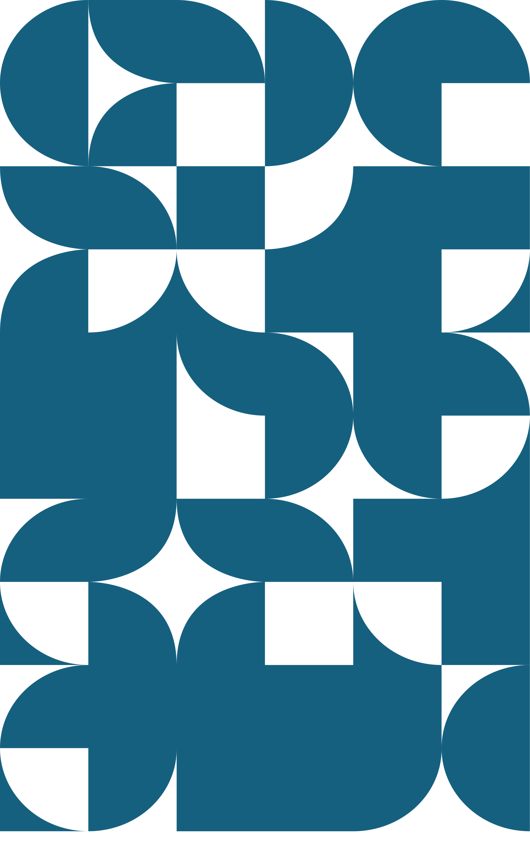 Modern rug with blue circle geometric pattern - TenStickers