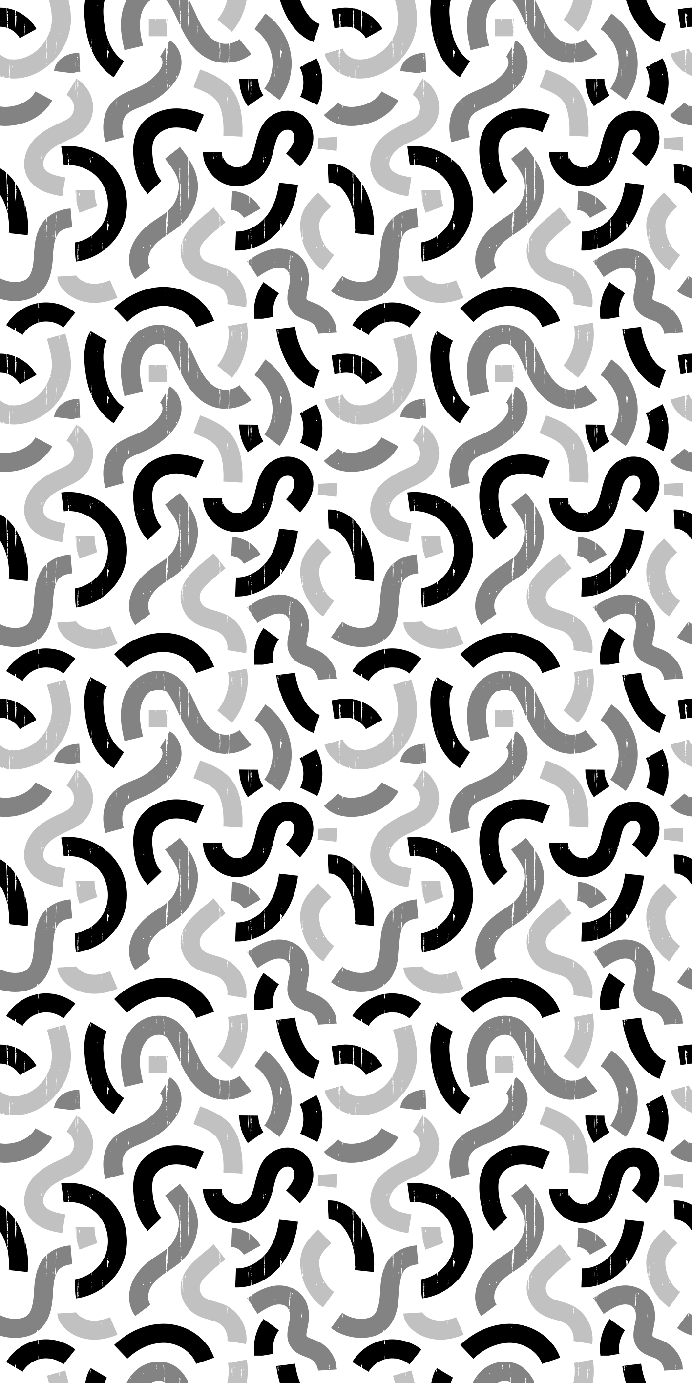 Texture rug with black and white geometric design - TenStickers