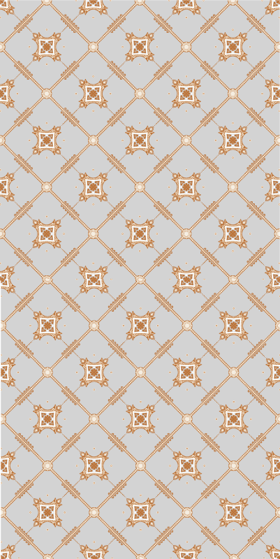 Texture rug tile style diamond - TenStickers