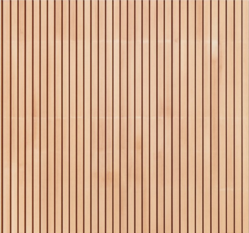 Texture rug vertical light cedar slats - TenStickers