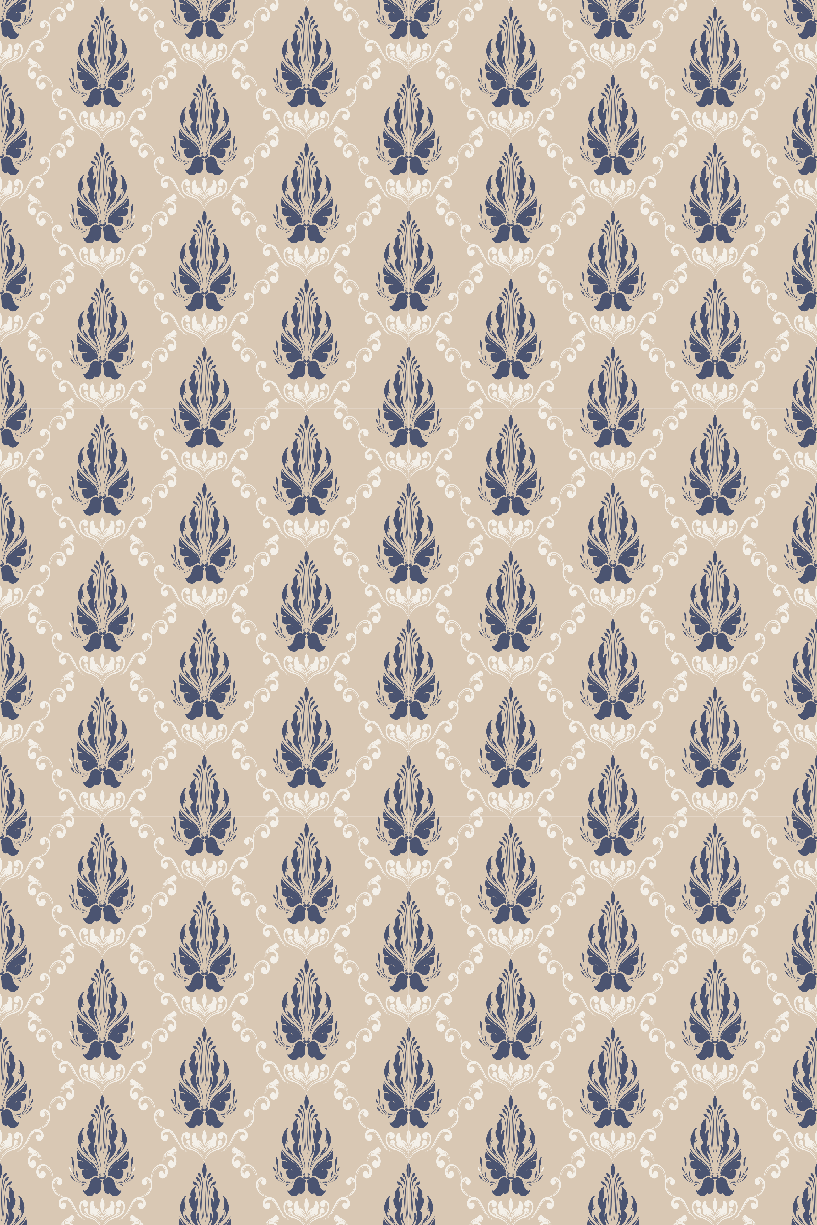 Vintage rug stencilled design for unique decor - TenStickers