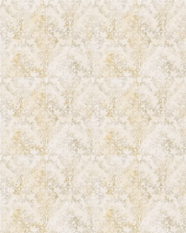 Vintage rug with damask vintage pattern - TenStickers