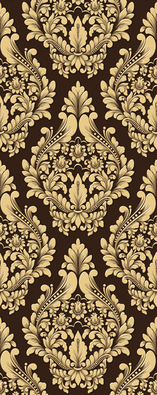 Vintage rug in classic victorian style - TenStickers