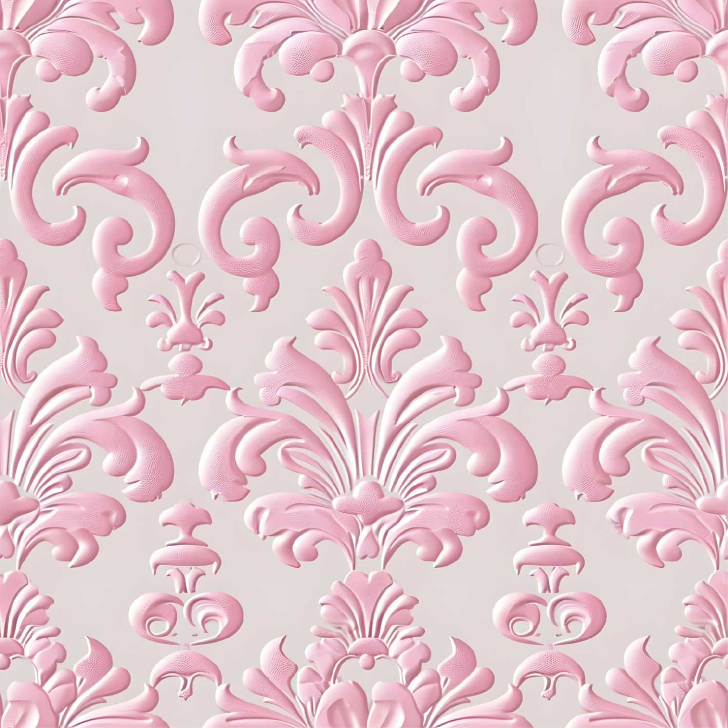 Vintage rug in pink floral design - TenStickers