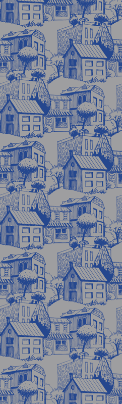 Vintage rug inspired by vintage facades - TenStickers
