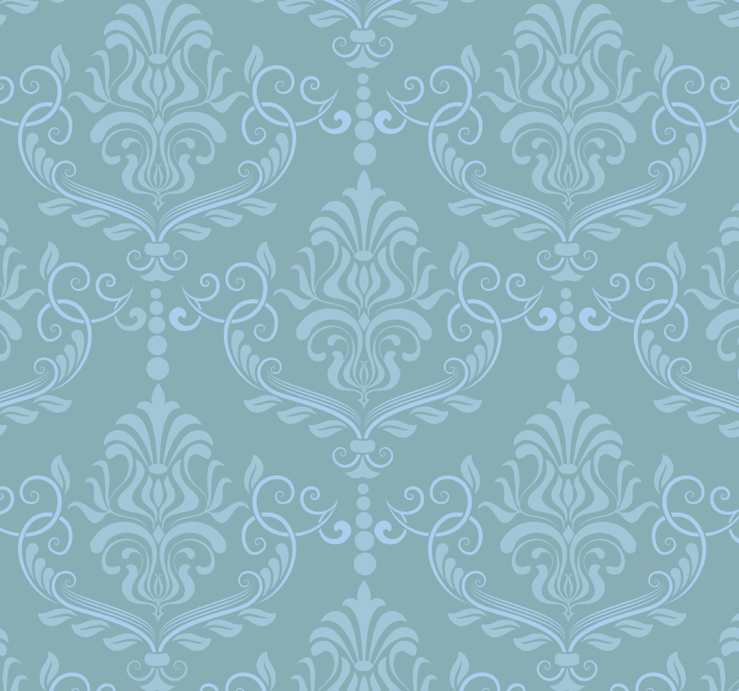 Vintage rug in baroque style - TenStickers