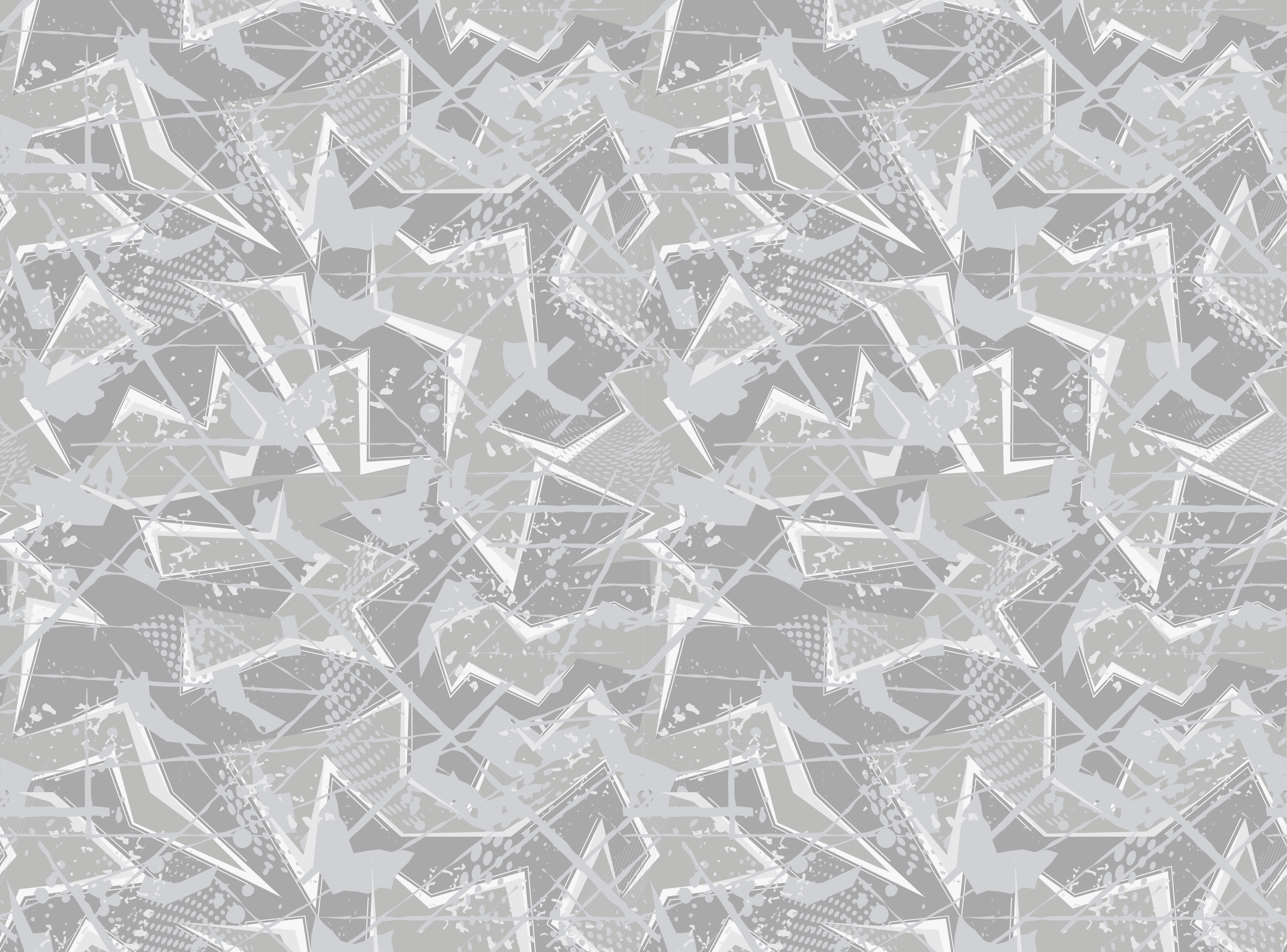 Vintage rug with gray 80's fine graphics - TenStickers