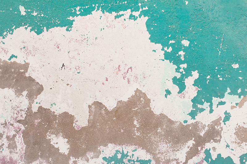 Texture rug grunge peeling wall design - TenStickers