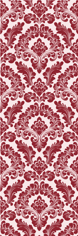 Block-printed texture rug - TenStickers