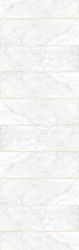 Texture rug in gray tones and gold marble - TenStickers