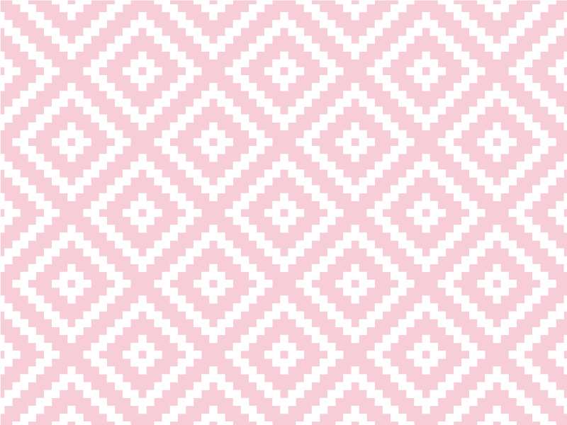 Texture rug with pink squares geometric pattern - TenStickers