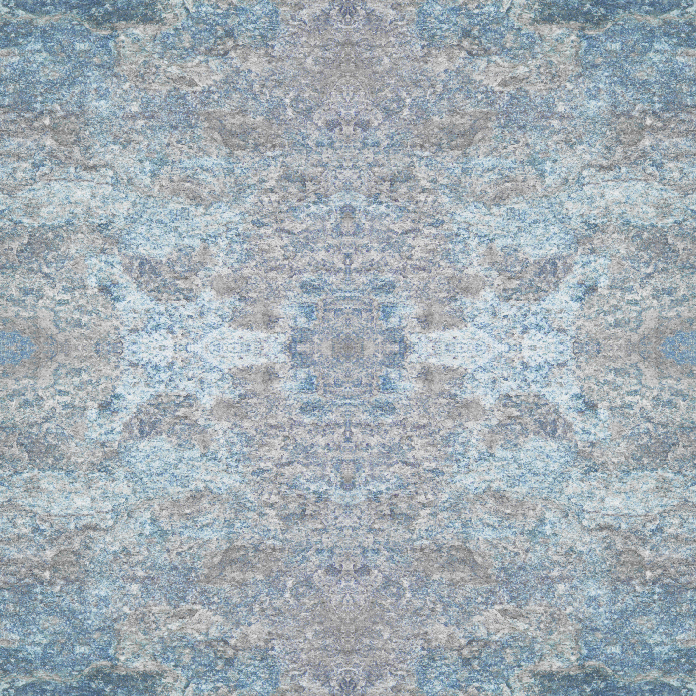 Texture rug in light blue and beige marble - TenStickers