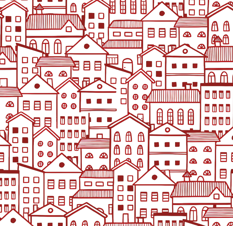 Texture rug with urban comic book design - TenStickers