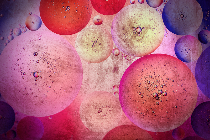 Geometric rug modern circular shapes - TenStickers
