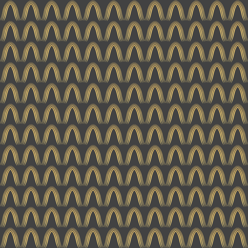 Entrance hall rug in abstract gold and grey colors - TenStickers