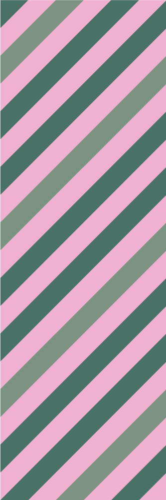 Living room rug in pastel pink and green block - TenStickers