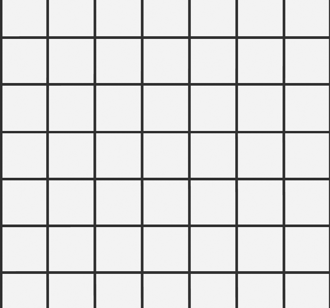 Living room rug in irregular checkerboard design - TenStickers
