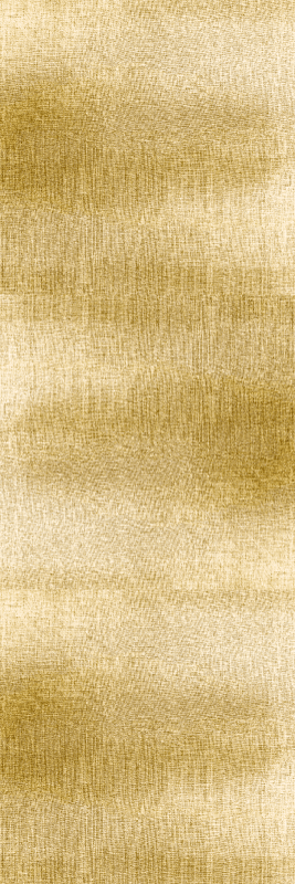 Hall rug with golden effect - TenStickers