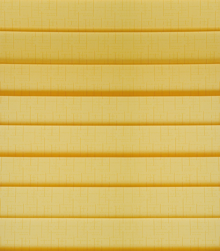 Yellow rug with fabric effect imitation - TenStickers
