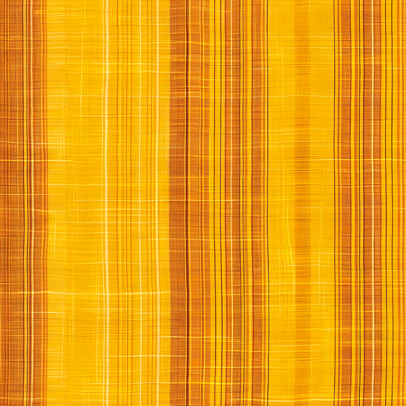 Yellow rug with stripy sunflower patterns - TenStickers