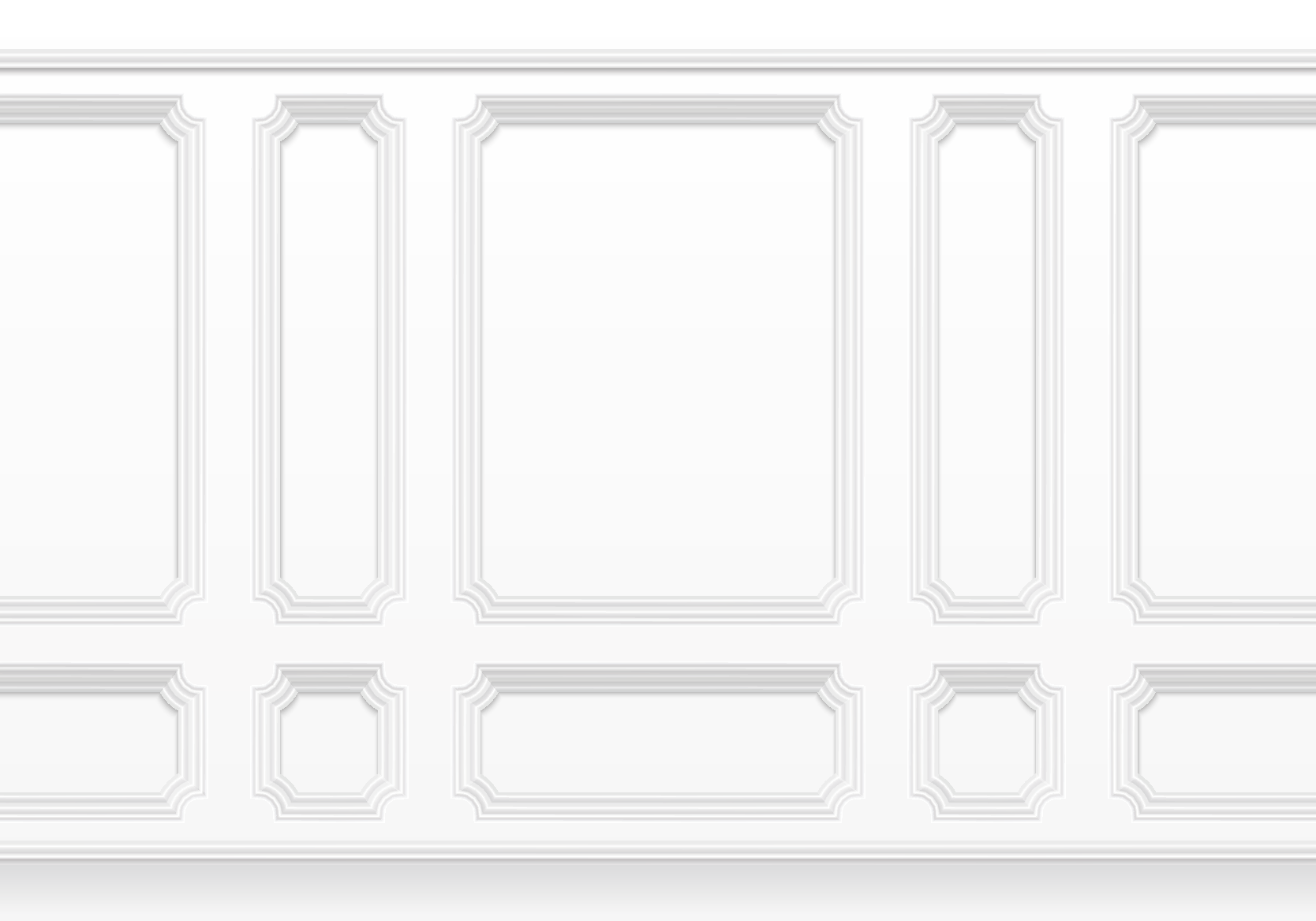 White rug with classic quartered design - TenStickers