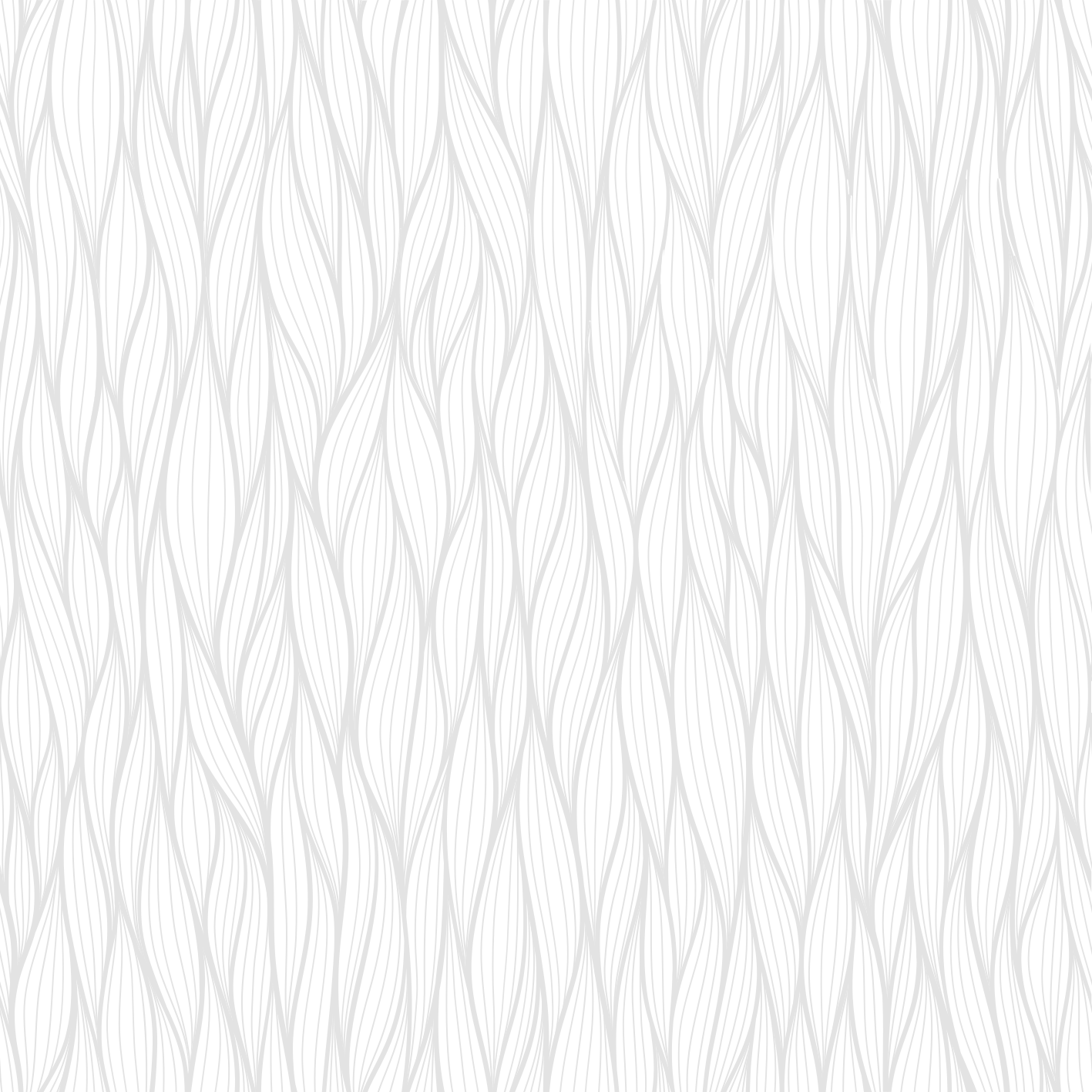 White rug with wavy lines design - TenStickers