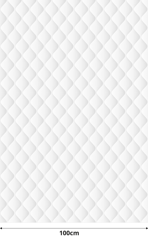White rug with soft padded texture - TenStickers