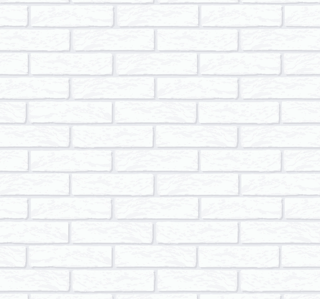 White rug in a white brick pattern - TenStickers