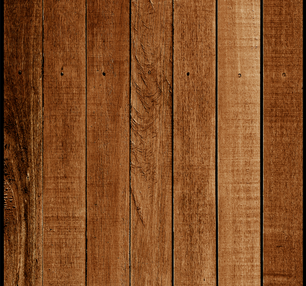 Brown rug with rustic wood look - TenStickers