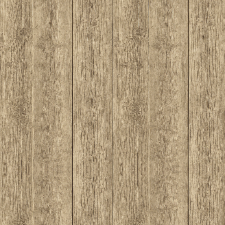 Brown rug natural sanded oak vertical - TenStickers