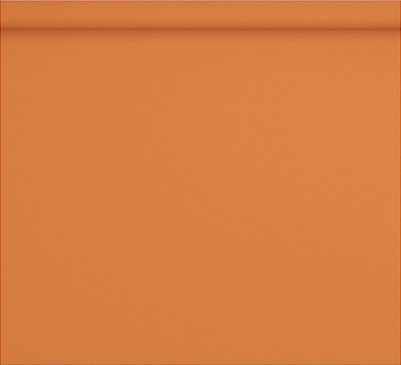 Orange rug in a cozy warm hue - TenStickers