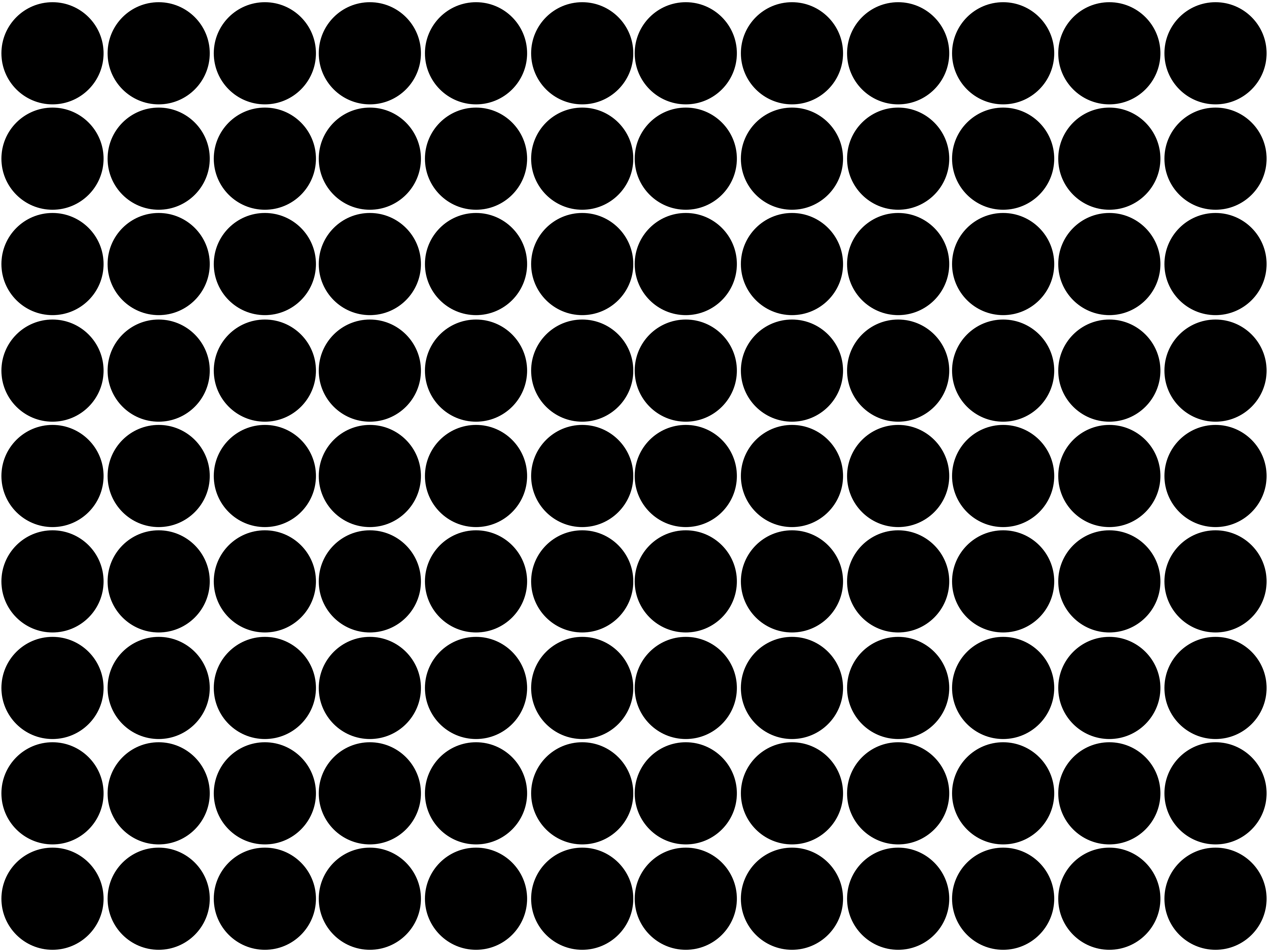 Black rug with black dots pattern - TenStickers
