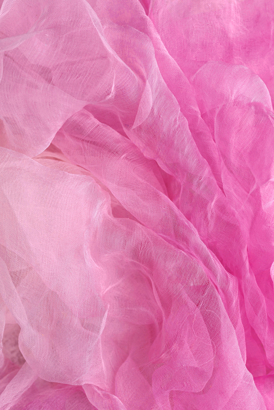 Pink rug with soft fabric texture - TenStickers