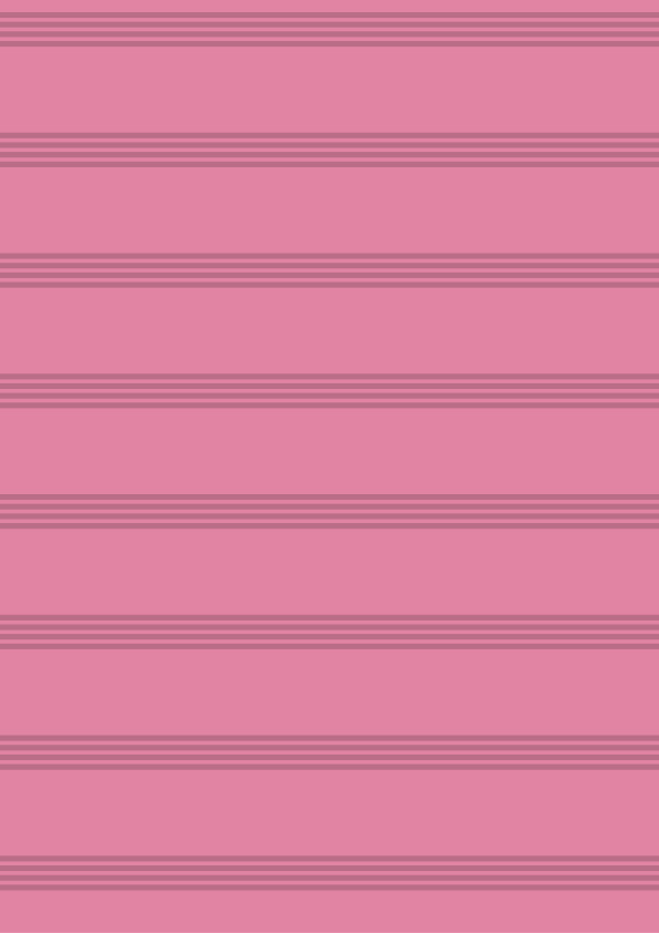 Pink rug with dark pink stripes - TenStickers