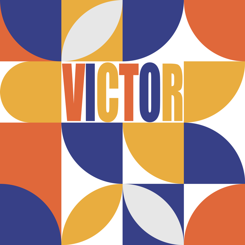 Customizable Geometric custom floor mat - TenStickers