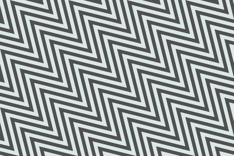 Geometric Zigzag stripes rug - TenStickers