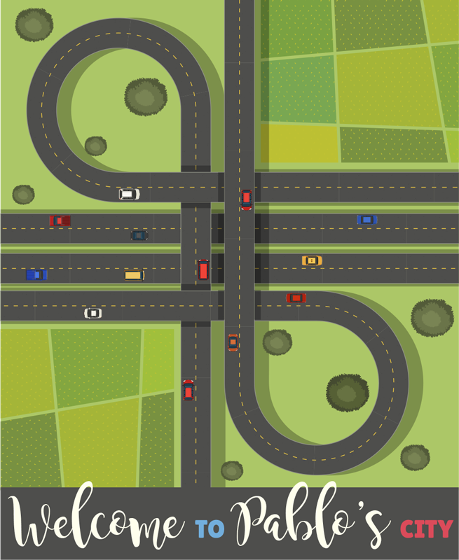 Customizable Playmap custom floor mat - TenStickers