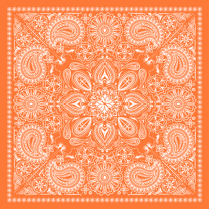 Mandala rug mandala design - TenStickers
