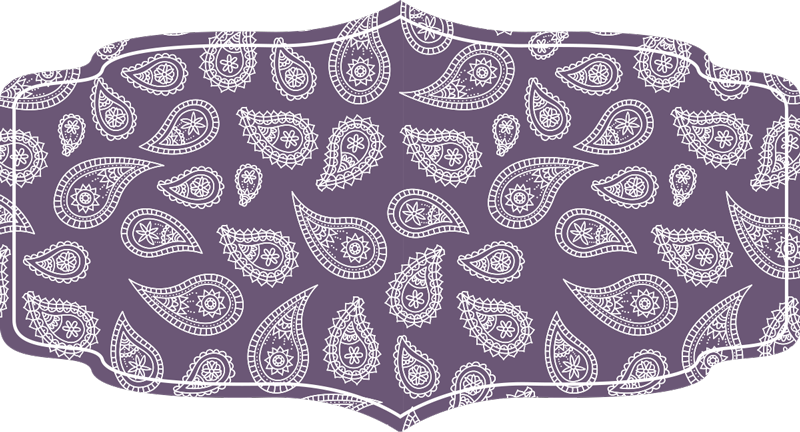Mandala rug with paisley mandala design - TenStickers