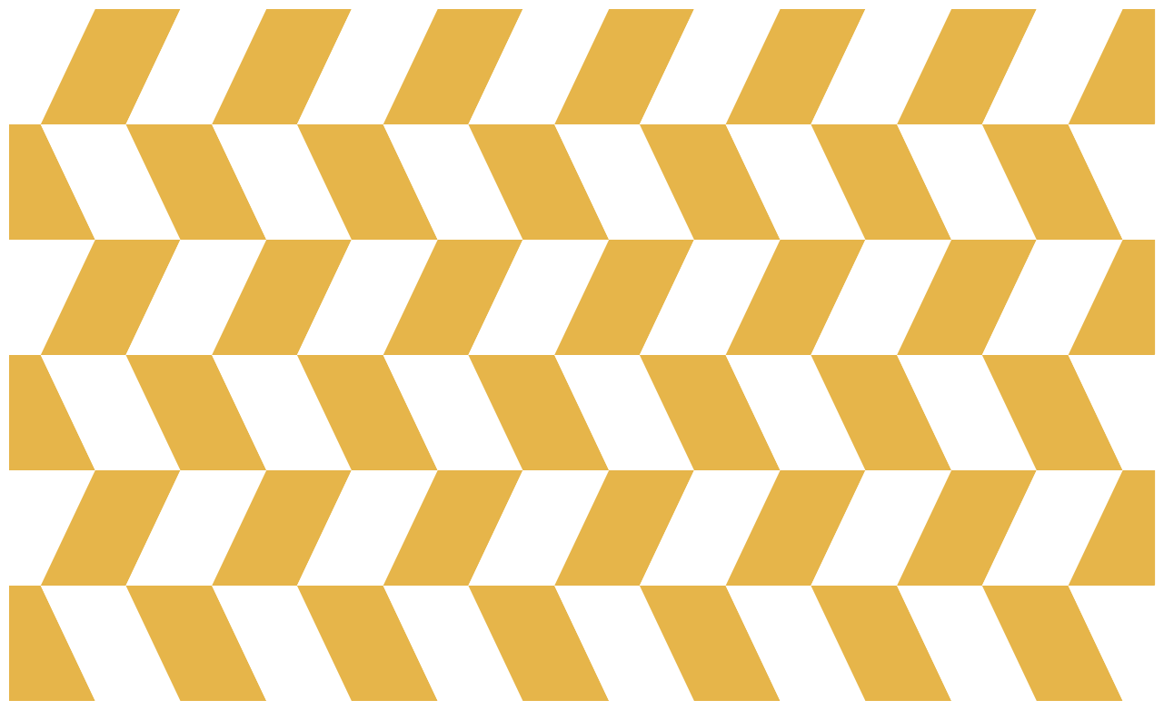 Geometric Herringbone stripes rug - TenStickers