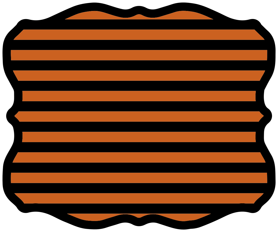 Halloween stripes halloween rugs - TenStickers