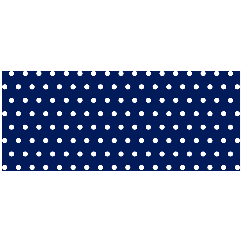 Polka Dotted Decor minimalistic rug - TenStickers