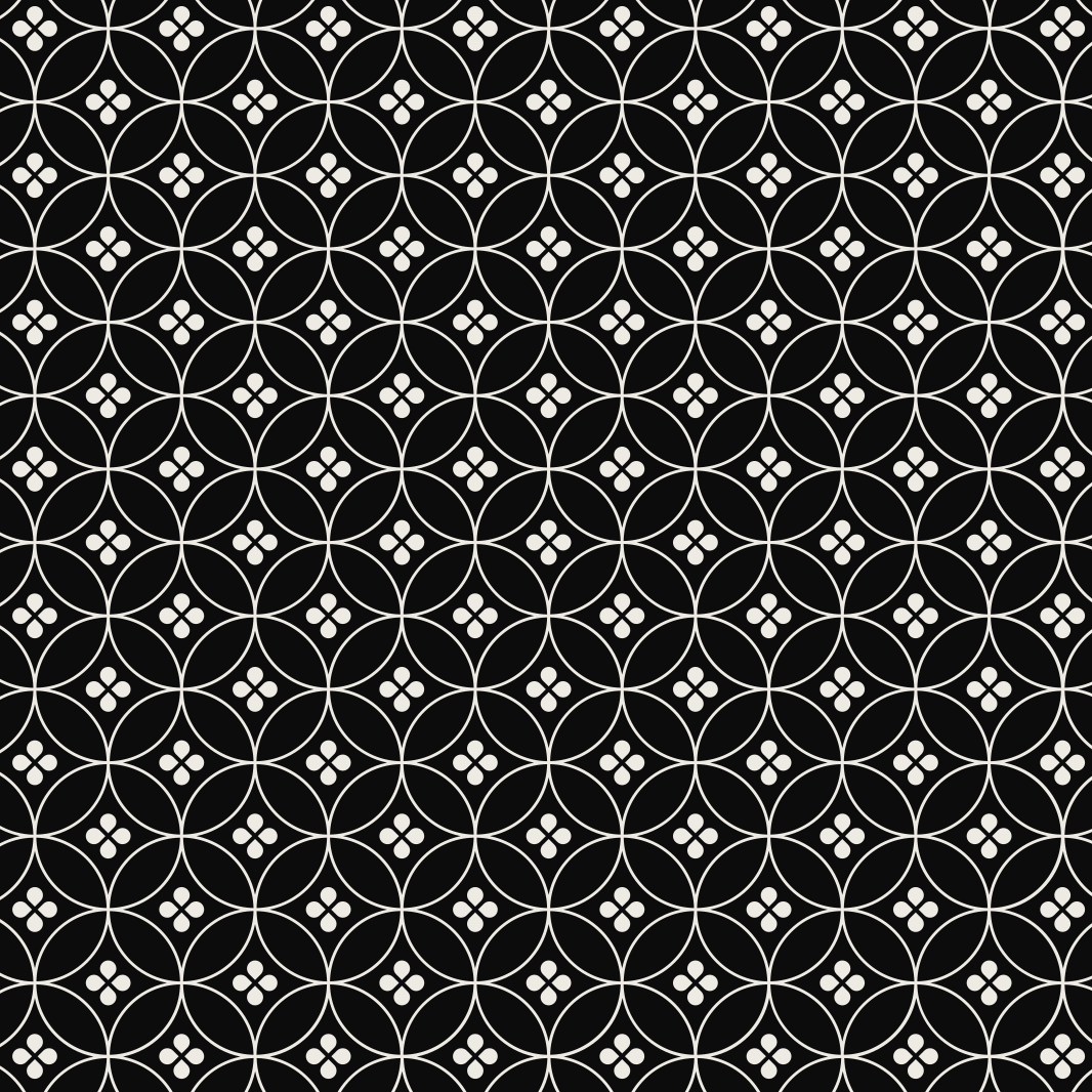 Geometric rug with circle pattern design - TenStickers