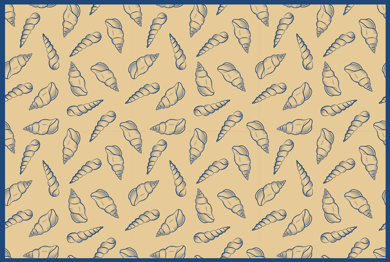 Marine Motif Accent bathroom mat - TenStickers